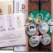 29届奥运会纪念币第二组价格   2008年第29届奥运会金银币收藏价格