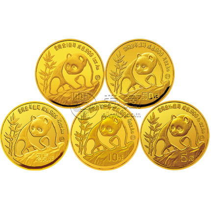 1990熊猫纪念币精制金币套装升值      1990年熊猫金银币套装收藏价格