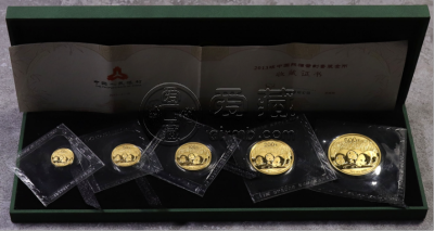 2013年熊猫金币一套市场价    2013年熊猫金币套装回收价格
