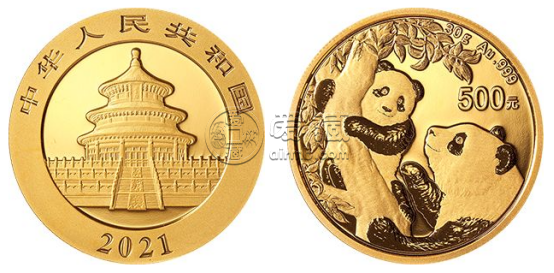 2021年熊猫金币市场价  2021年熊猫金币最新价格