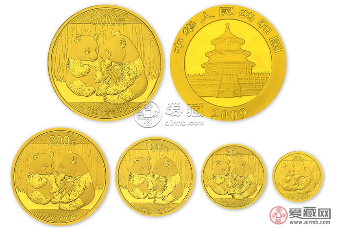 2009年熊貓金幣 2009年熊貓金幣回收價目表