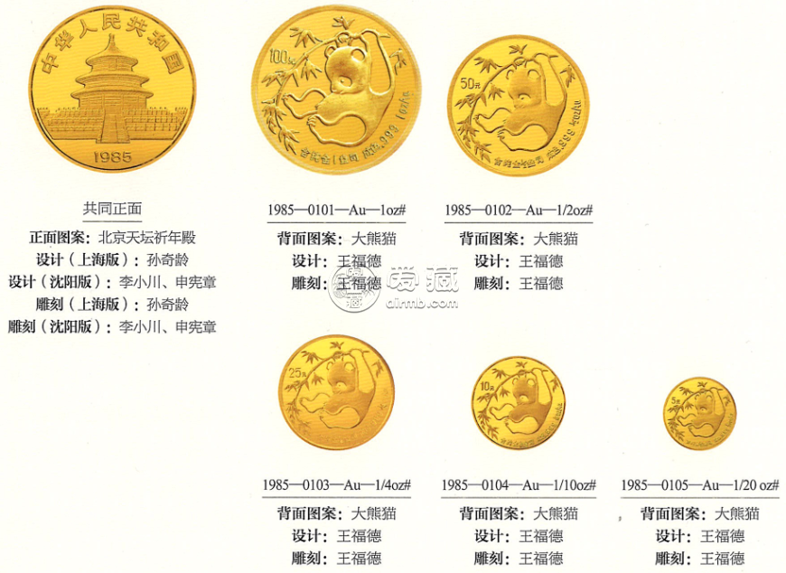 1985年熊猫金币回收价目表   1985年熊猫金币现价