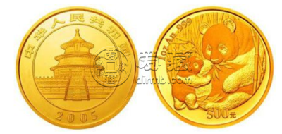 2005年1盎司熊猫金币价格