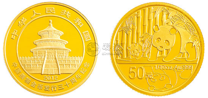 2012年熊貓金幣回收價(jià)目表   2012年熊貓金幣一套多少克