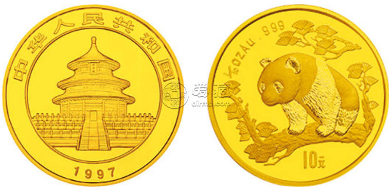 1997年熊貓金幣市場價 回收價目表
