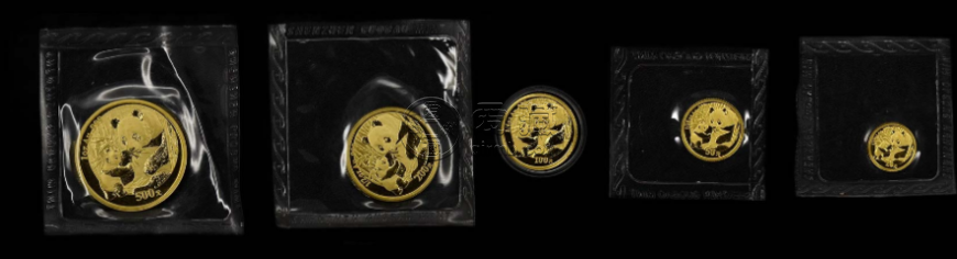 2005年熊貓金幣價目表   2005年熊貓金幣套裝值多少錢