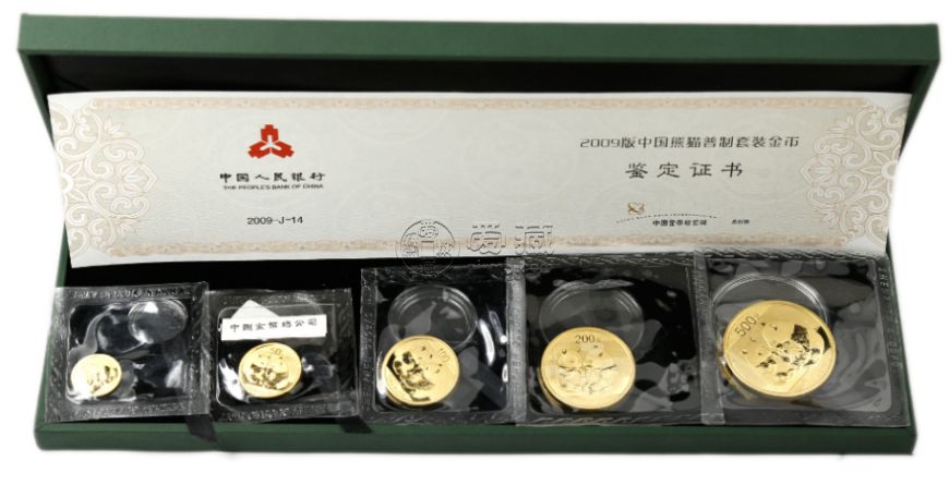 2009年熊貓金幣市場(chǎng)價(jià)及收藏價(jià)值