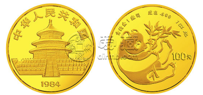 　1984年熊猫金币5枚套装和图片      1984年熊猫金银币套装回收价格