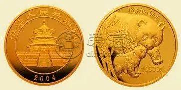 2004年熊猫金币回收价目表  2004年熊猫金币市场价多少