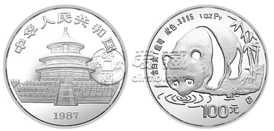 1987年1盎司熊猫铂币  最新价格及具体回收价格