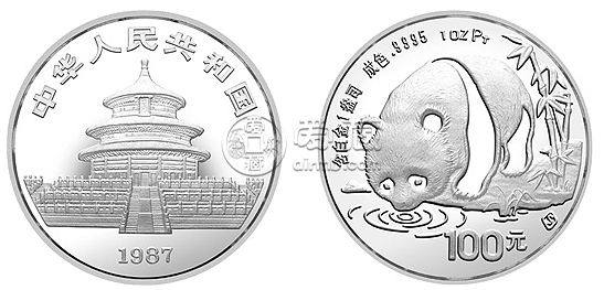 1987年1盎司熊貓鉑幣  最新價(jià)格及具體回收價(jià)格
