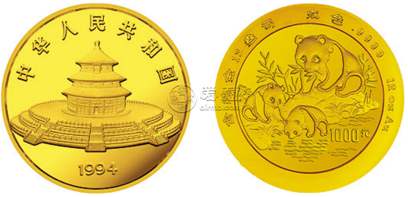 1994年熊猫金币回收价目表  1994年熊猫金币价值