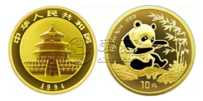 1994年熊猫纪念币 1994年熊猫金银币价格