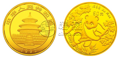 1992版熊猫金币套装   图片介绍及价格
