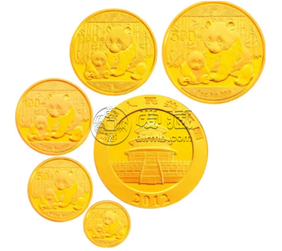 2012年熊猫金币套装回收价目表 2012年熊猫金币值多少钱