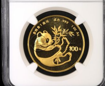 　1984年熊貓金幣5枚套裝和圖片      1984年熊貓金銀幣套裝回收價格