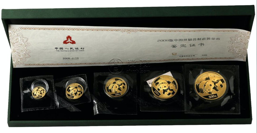 2008年熊猫金币回收价格表哪里回收熊猫金币