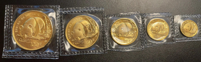 1992年熊貓金幣一套價目表 1992年熊貓金幣市場價值