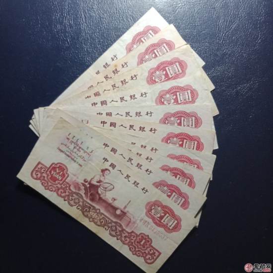 1960年1元纸币值多少钱1960一元旧钱币回收价格表-爱藏网