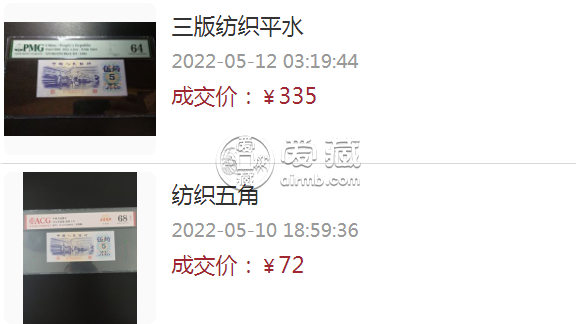 纺织工人5角价格   纺织工人5角市场价值