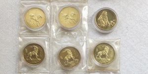 1983癸亥猪年生肖金银币回收渠道 大量回收