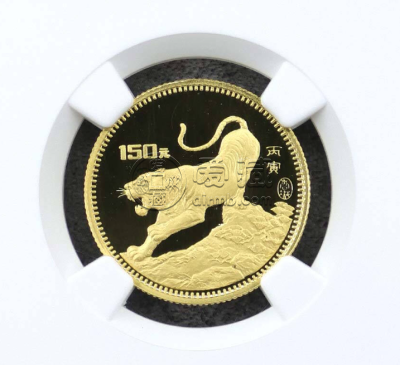 1986虎年生肖金币回收电话  1986年8克生肖虎金币价格