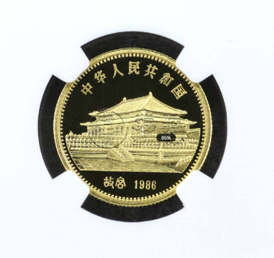 1986虎年生肖金币回收电话  1986年8克生肖虎金币价格