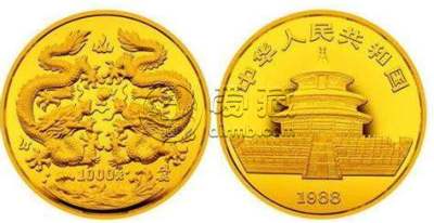 1988龙年生肖金银币回收价及回收渠道