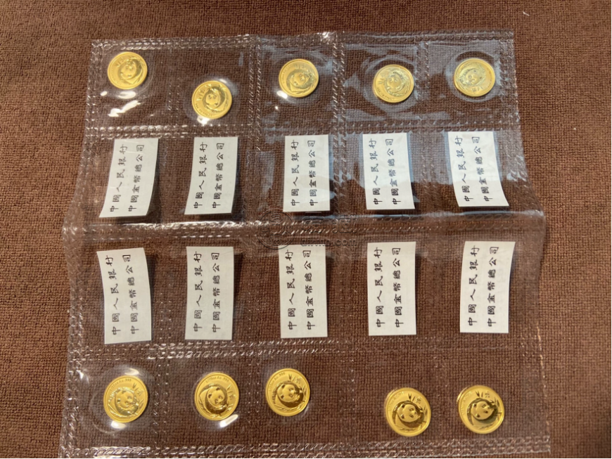 2003年熊猫金币回收价目表 回收熊猫金币电话