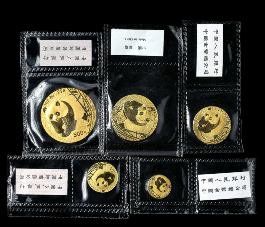 2002年熊猫金币回收价目表  2002年熊猫金币套装值多少钱