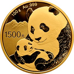 熊猫纪念金银币价格动态