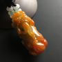 红翡招财貔貅 翡翠吊坠 尺寸47-23-20毫米