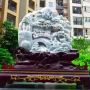 520.500.200寸天然翡翠春带彩山水摆件