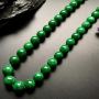 满色转运珠翡翠项链取大 15-15mm