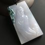 飘花观音 翡翠挂件 尺寸71-39-8毫米