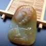 黄翡色浓 翡翠吊坠