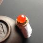 8－3.5寸冰种红翡 缅甸天然翡翠戒指