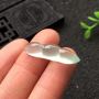 冰种福豆 翡翠挂件 尺寸27.1*7.0*6.7mm