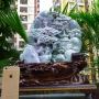 430.380.150寸春带彩大件山水翡翠摆件