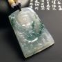 糯种飘花“一心向佛”吊坠 尺寸56-39.3-7.9毫米