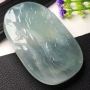 好漂亮的山水牌 翡翠挂件 尺寸67.1*43.2*9.2mm