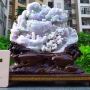 480.400.150寸春带彩精雕山水翡翠摆件