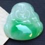 飘阳绿佛公 翡翠吊坠 尺寸25.6*26*4.1