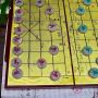 翡翠A货 老坑水润 精雕特色中国象棋一套