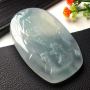 好漂亮的山水牌 翡翠挂件 尺寸60.2*41.3*7.0mm