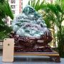 430.350.150寸精美春带彩 翡翠山水摆件