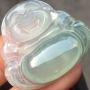 冰种晴水翡翠吊坠 尺寸：31*34.7*6 ??1205
