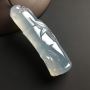 冰种晴水 节节高升翡翠吊坠 尺寸53-15-13毫米
