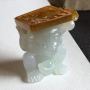 冰种无色 代代封侯摆件 尺寸 41.5x33x28 毫米