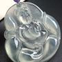 自在观音 翡翠挂件 尺寸51.8*49*6.8mm